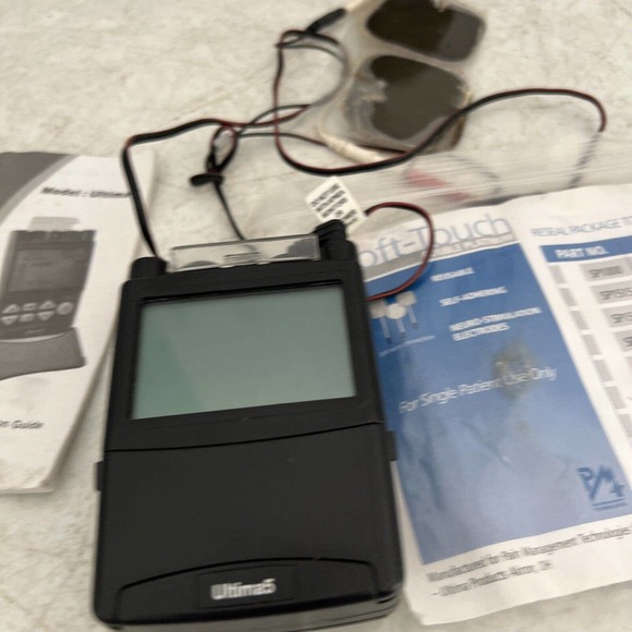 Ultima 5 TENS U5 unit with carrying case and instructions manual - Picture 3 of 11
